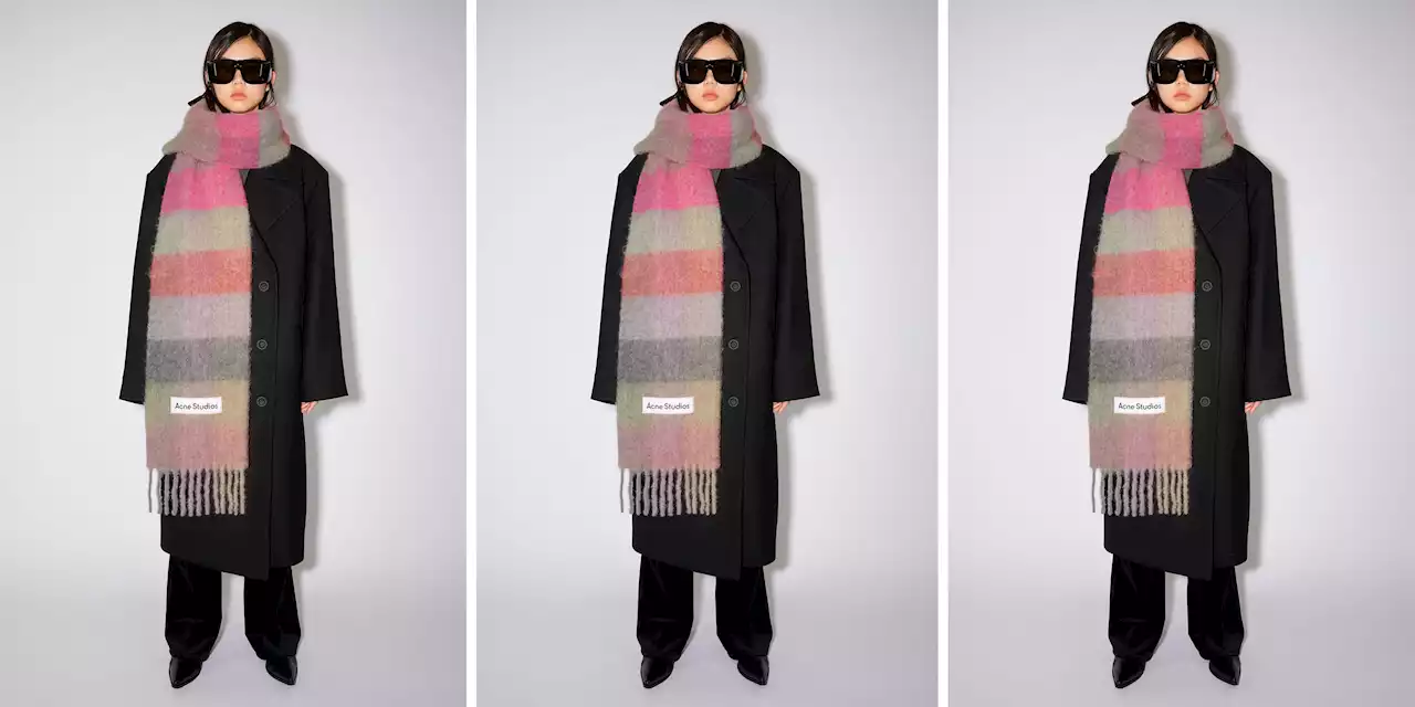 That Acne Studios Scarf Is Still a Winter Status Accessory