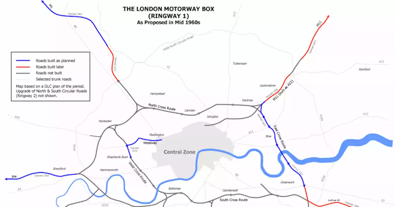 L'autostrada che doveva attraversare Londra - Il Post