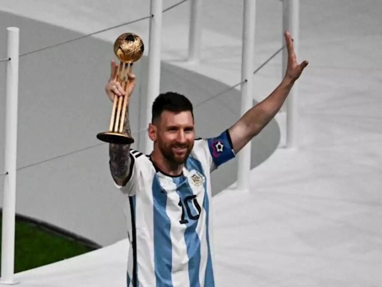 Lionel Messi Dinobatkan Sebagai Pemain Terbaik Piala Dunia 2022