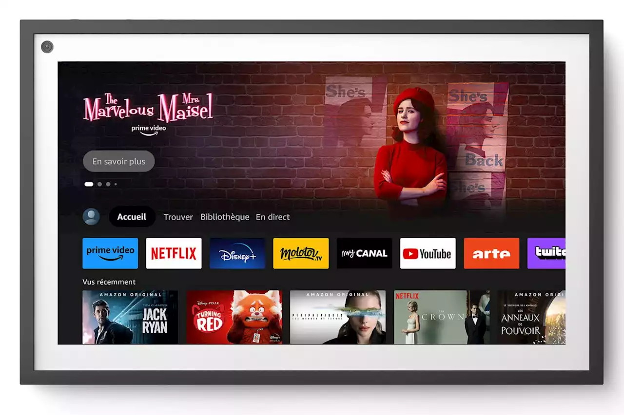 L'Echo Show 15 est maintenant un téléviseur connecté Fire TV