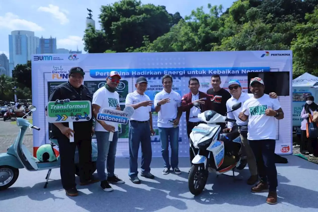 EV Funday, Pertamina Dukung Program Konversi Motor Listrik