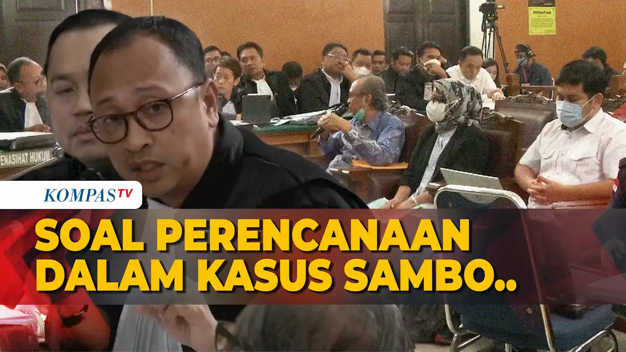 [FULL] Penasihat Hukum Sambo Pertanyakan Soal Ini ke Ahli Kriminologi..