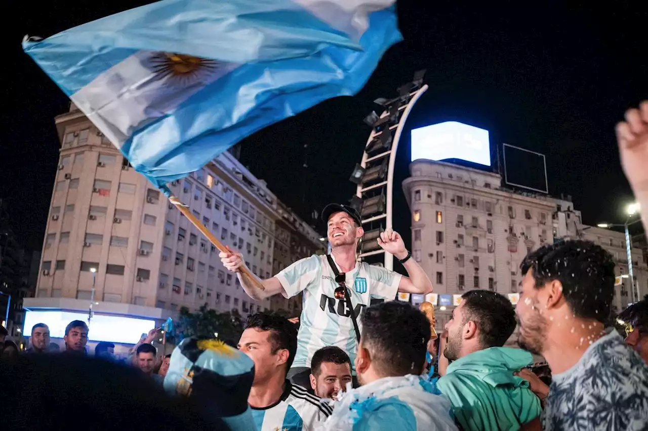 Mondial 2022 : Les Argentins font la fête et oublient pour un instant la crise