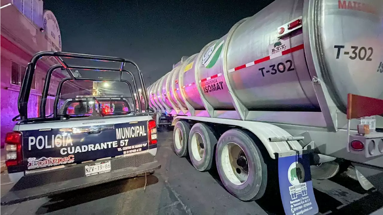 Aseguran en Ecatepec predio donde almacenaban 45 mil litros de etanol