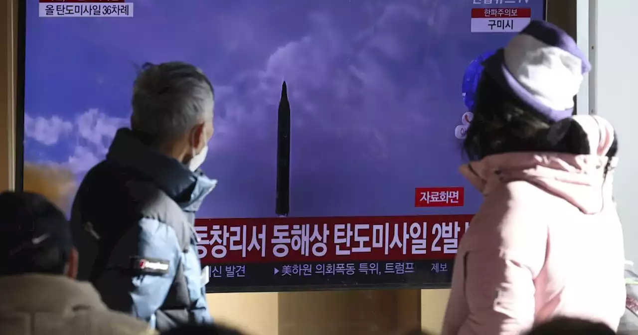 North Korea fires two ballistic missiles capable of reaching Japan