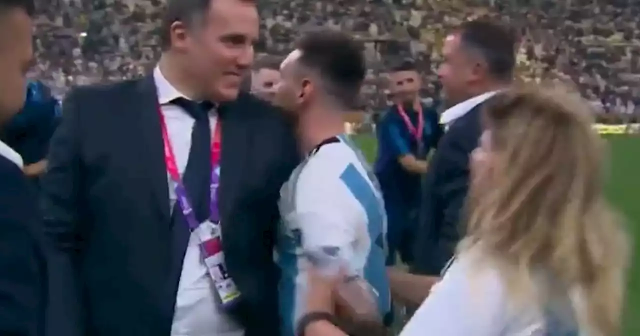 Argentina campeón: el emotivo abrazo de Messi con su mamá | Mirá | La Voz del Interior