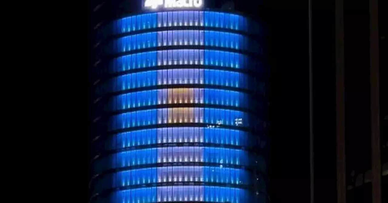 ¡Argentina campeón! Macro vistió su edificio central con los colores de la bandera | Negocios | La Voz del Interior