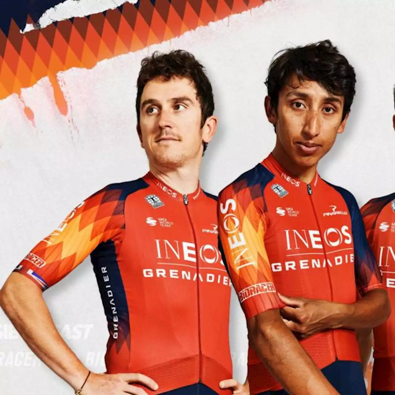 Ineos dévoile des maillots rouges pour la saison 2023