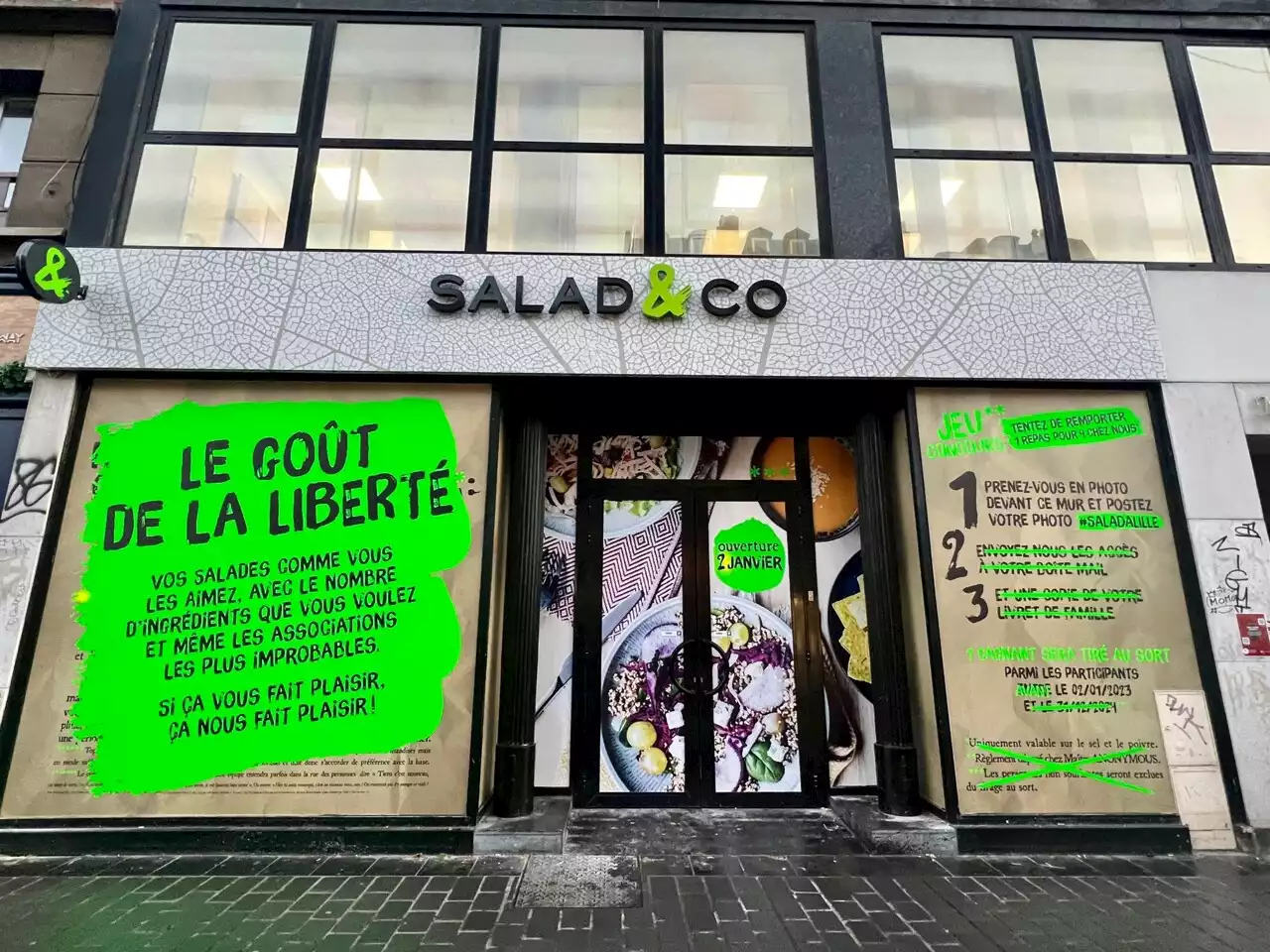 Salad&Co ouvre un restaurant à Lille, avec un nouveau concept adapté au centre-ville