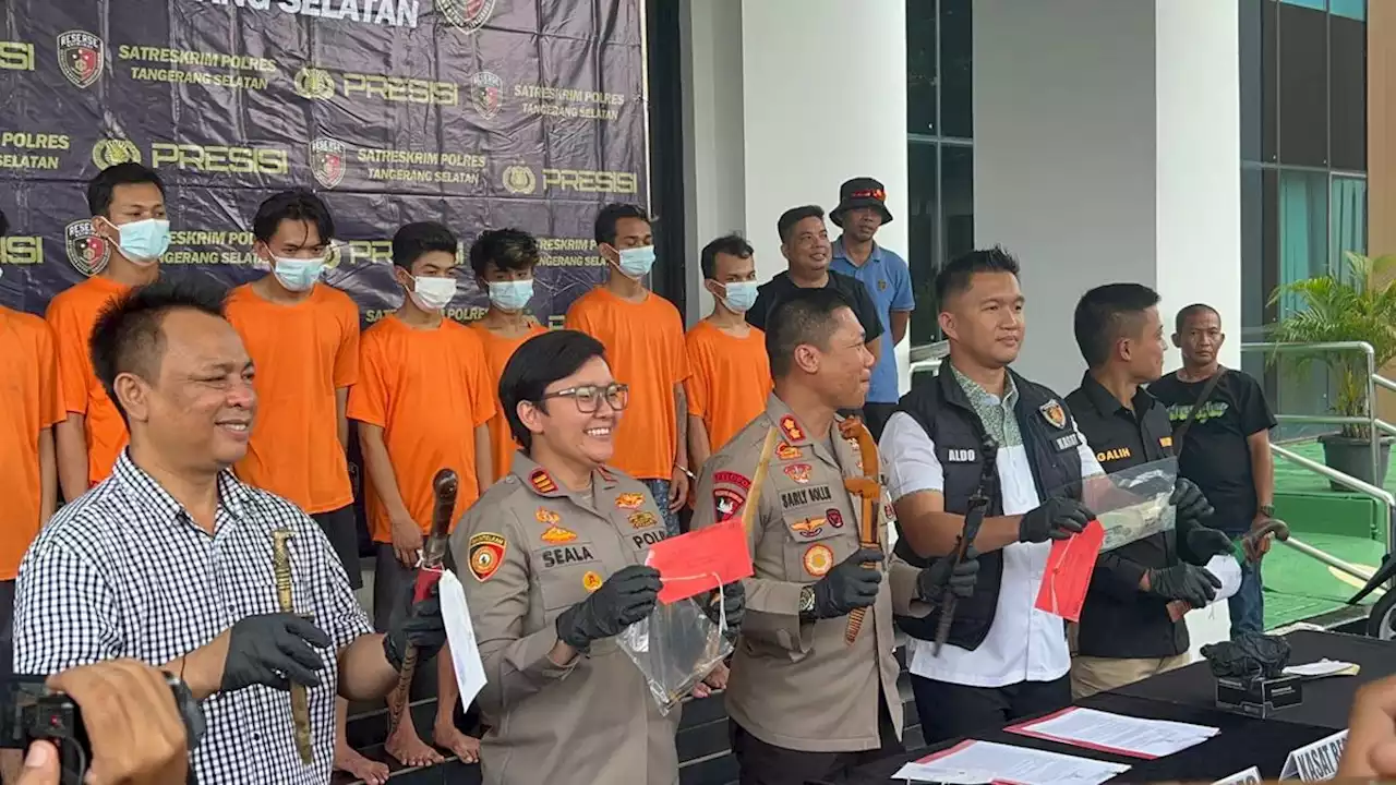 Beraksi 100 Kali Lebih, 10 Pelaku Curanmor di Tangerang Akhirnya Diringkus Polisi