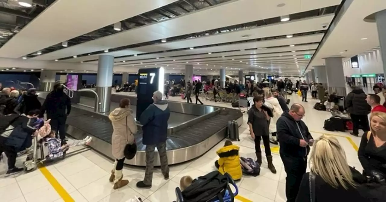 Manchester Airport chaos as passengers wait HOURS for bags as car park fee rises