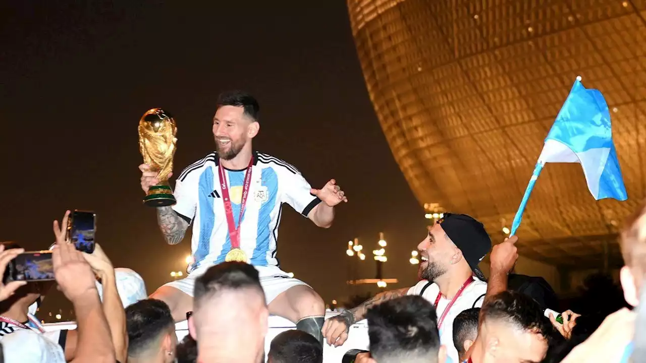 A qué hora llega la Selección Argentina con la Copa del Mundo