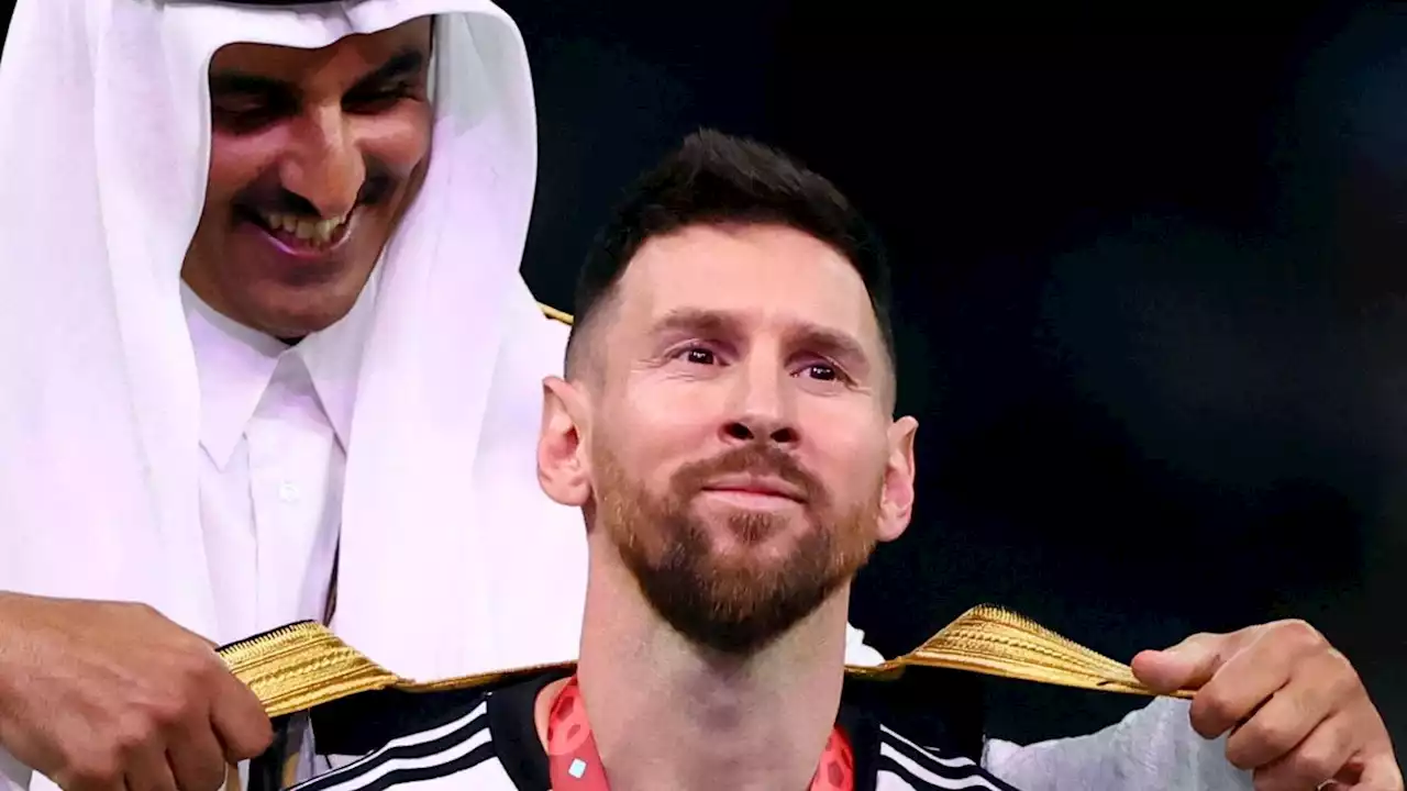 Cómo se llama la ropa de Qatar que usó Lionel Messi