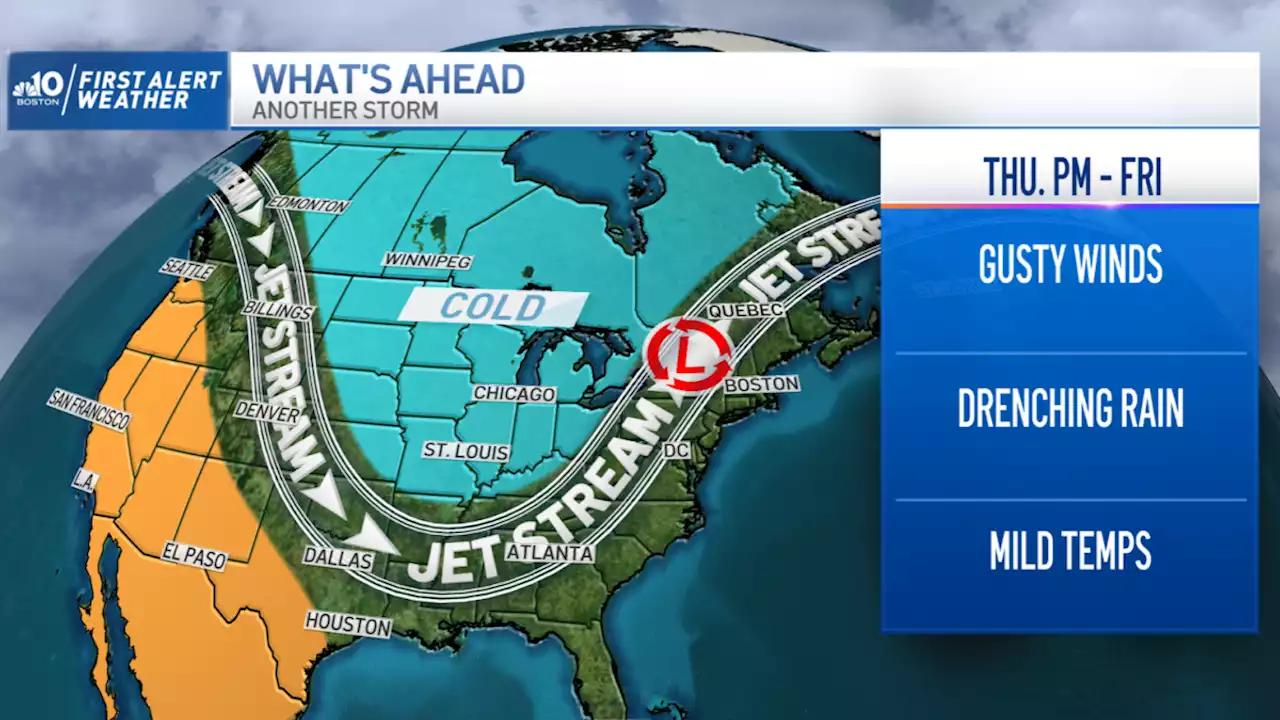 Windy Start to the Week, Storm Up Ahead