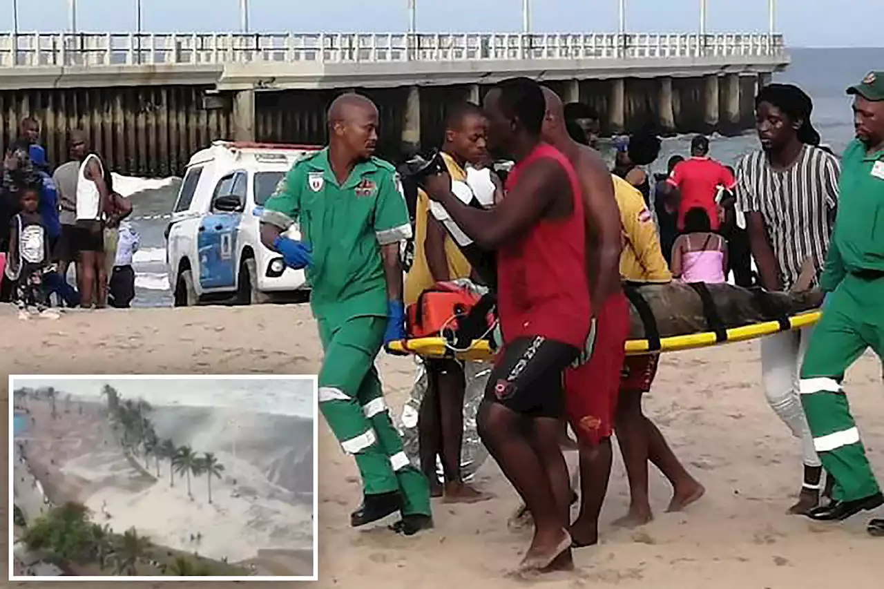 Massive ‘freak wave’ kills 3 beachgoers, injures 17 others in South Africa