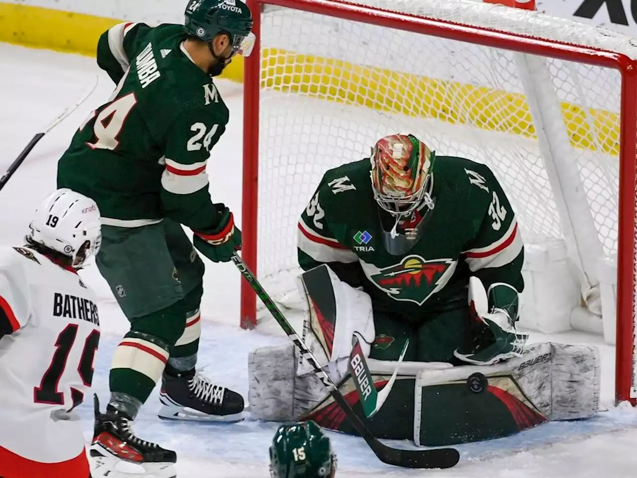 Gus the Bus helps steer Minnesota Wild to a win against former Ottawa Senators' teammates