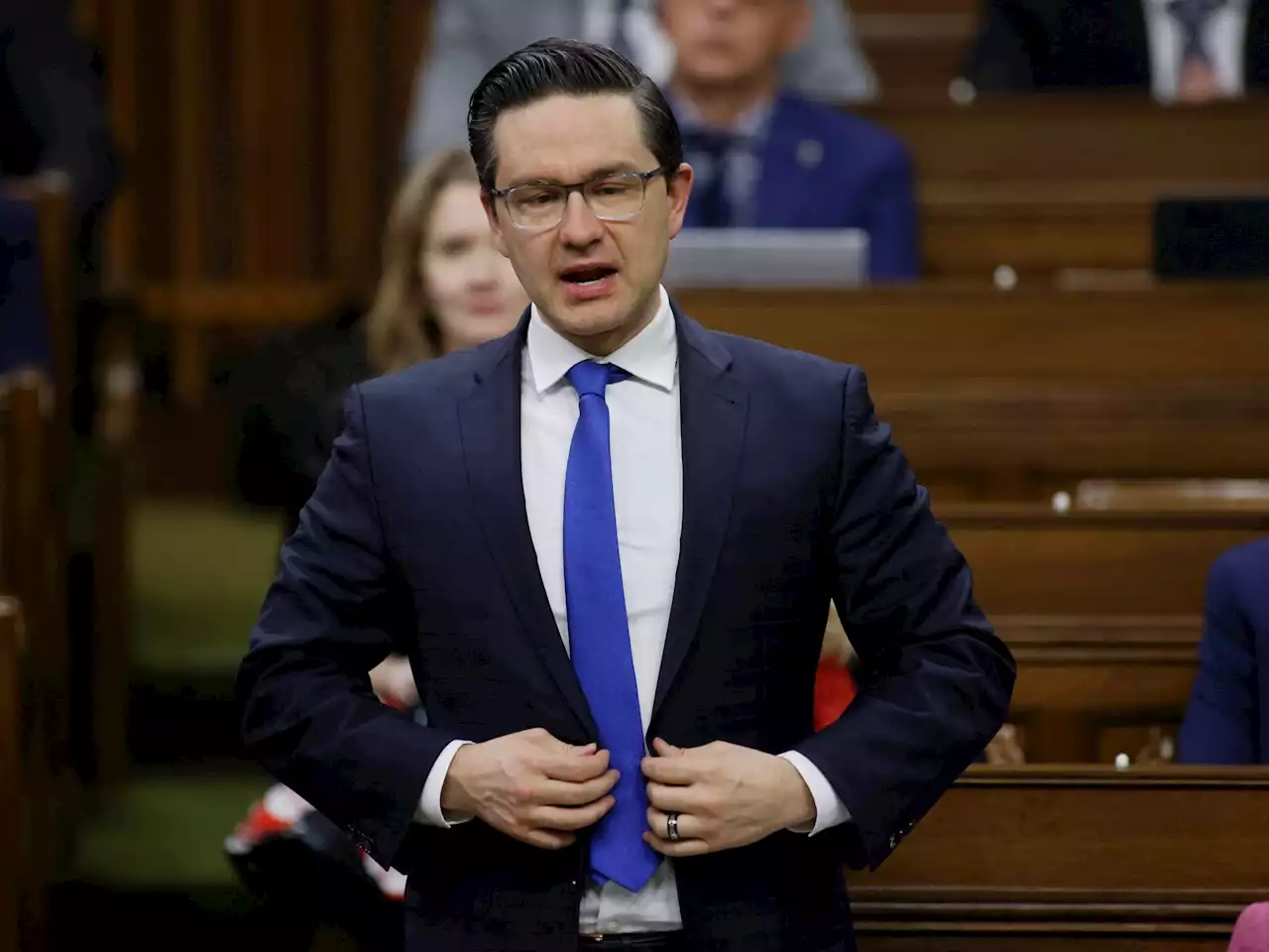 Pierre Poilievre's approval rating low for new Conservative leader, poll says