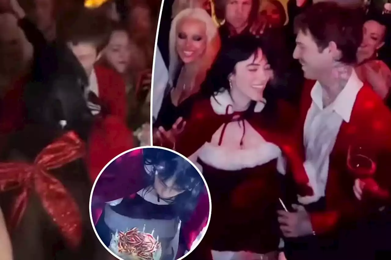 Inside Billie Eilish’s 21st birthday party: See her holiday-inspired, PDA-packed bash