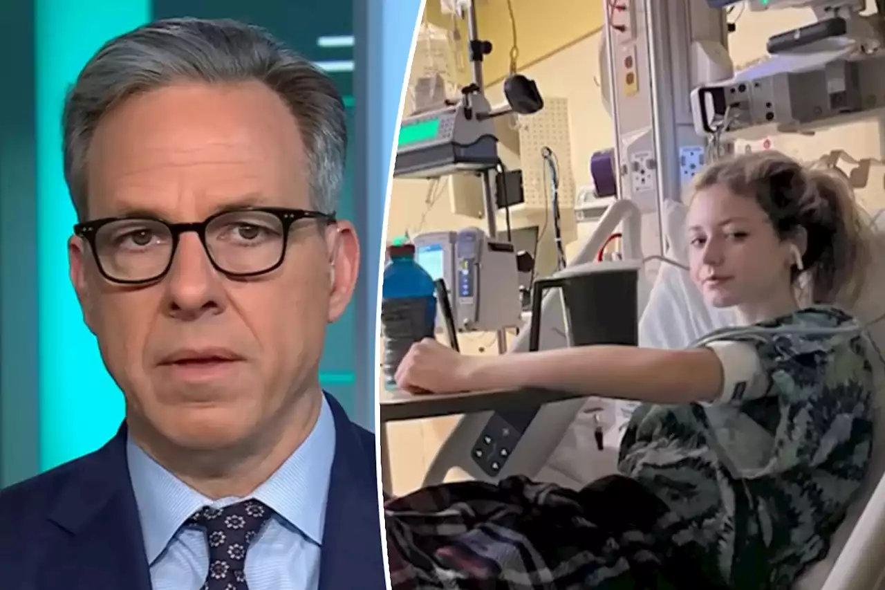 Jake Tapper’s daughter, Alice, ‘almost died’ after being misdiagnosed