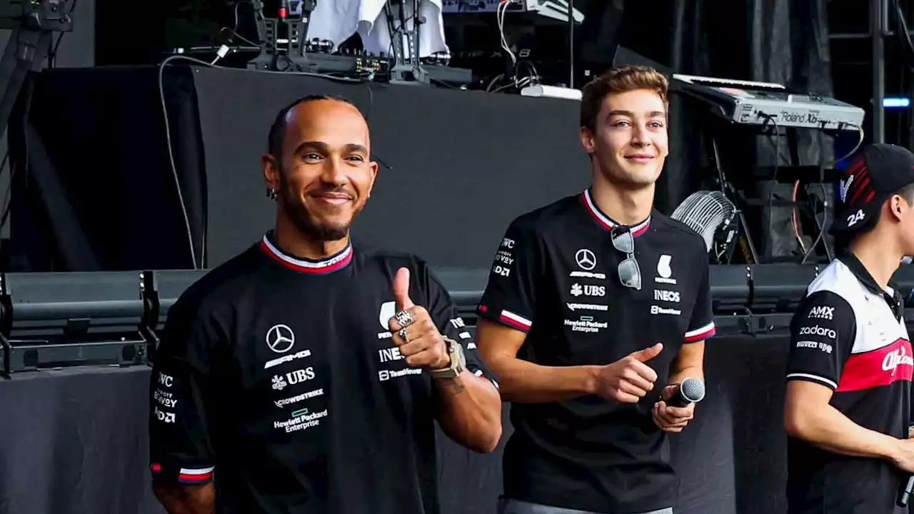 How George Russell learned from 'unique' Lewis Hamilton during 'tense' 2022