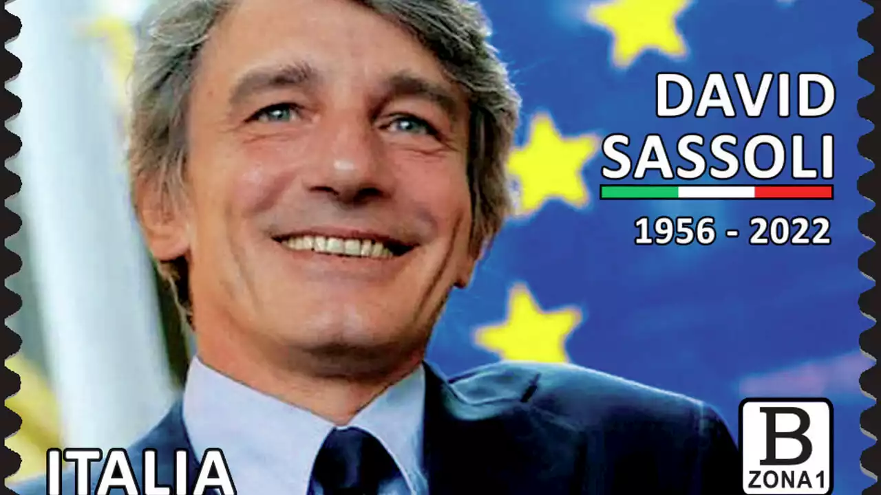 Un francobollo dedicato a David Sassoli