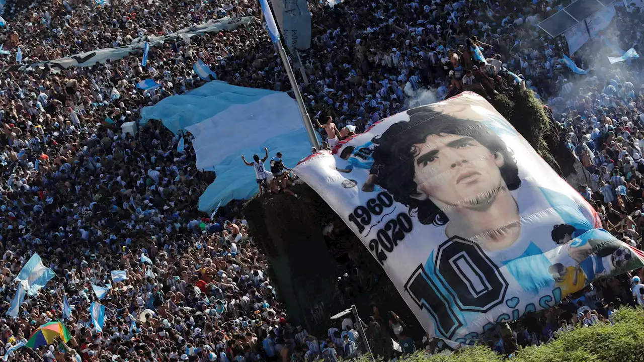 In pictures: Argentina celebrates as Messi joins Maradona in bringing home World Cup