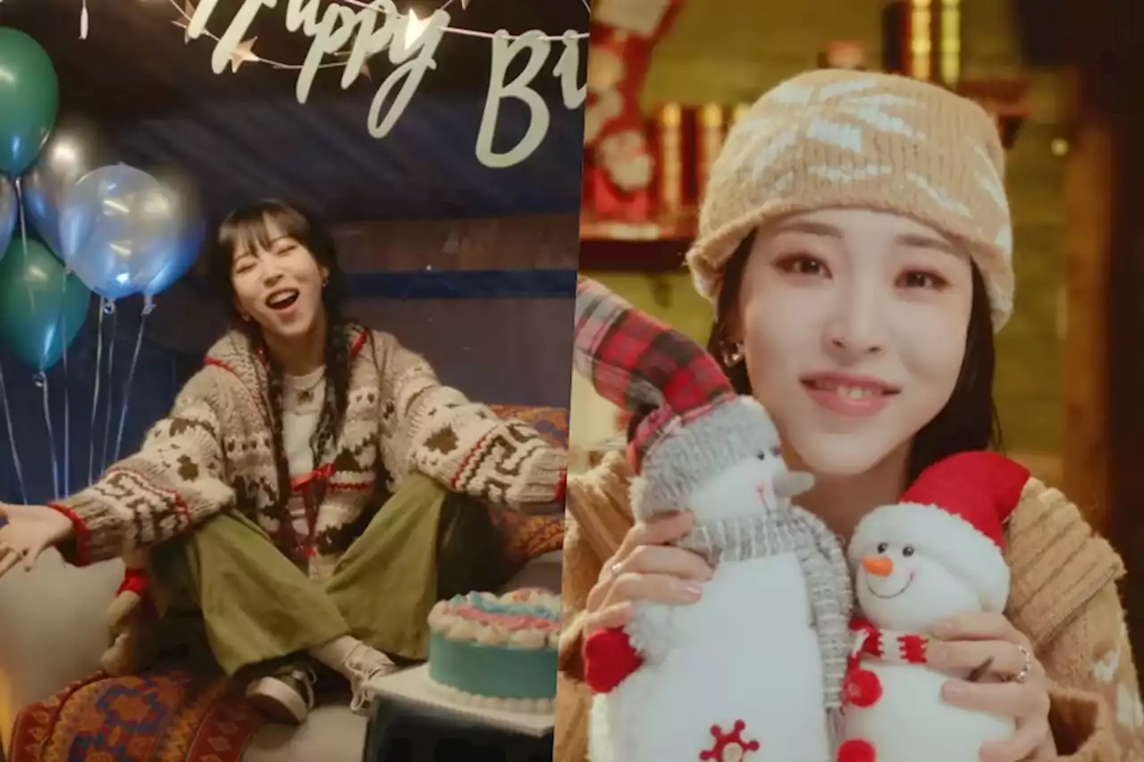 Update: MAMAMOO’s Moonbyul Throws A Dreamlike Party In Adorable “PRESENT” MV Teaser