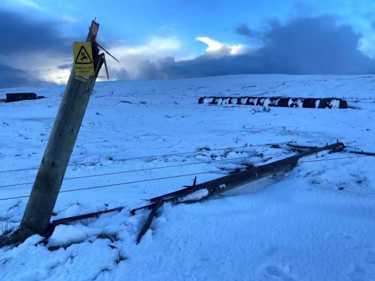 Power fully restored to 5000 homes in Shetland after snow storm caused outages