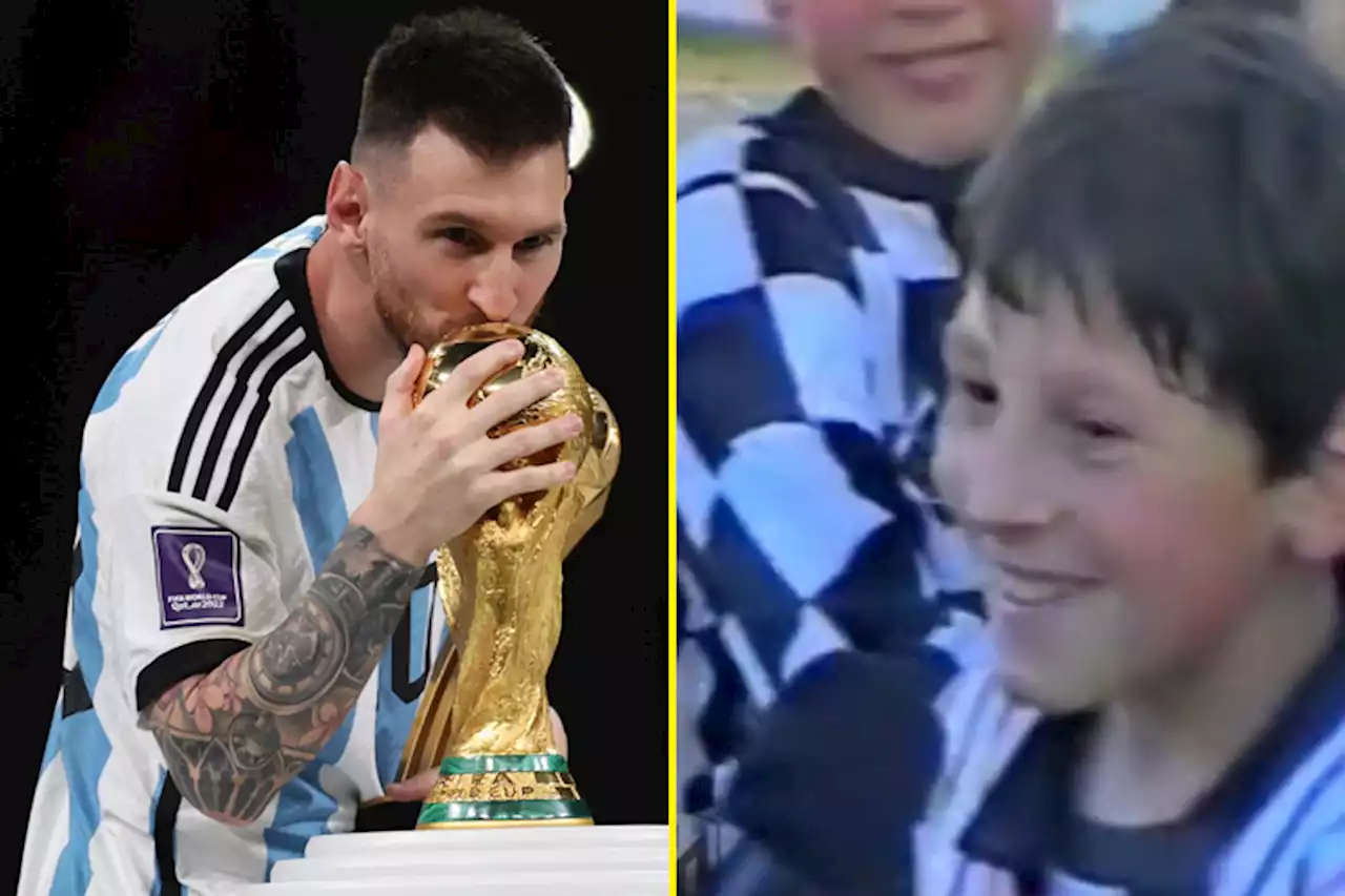 Newell's Old Boys post first interview of boyhood Messi after World Cup glory