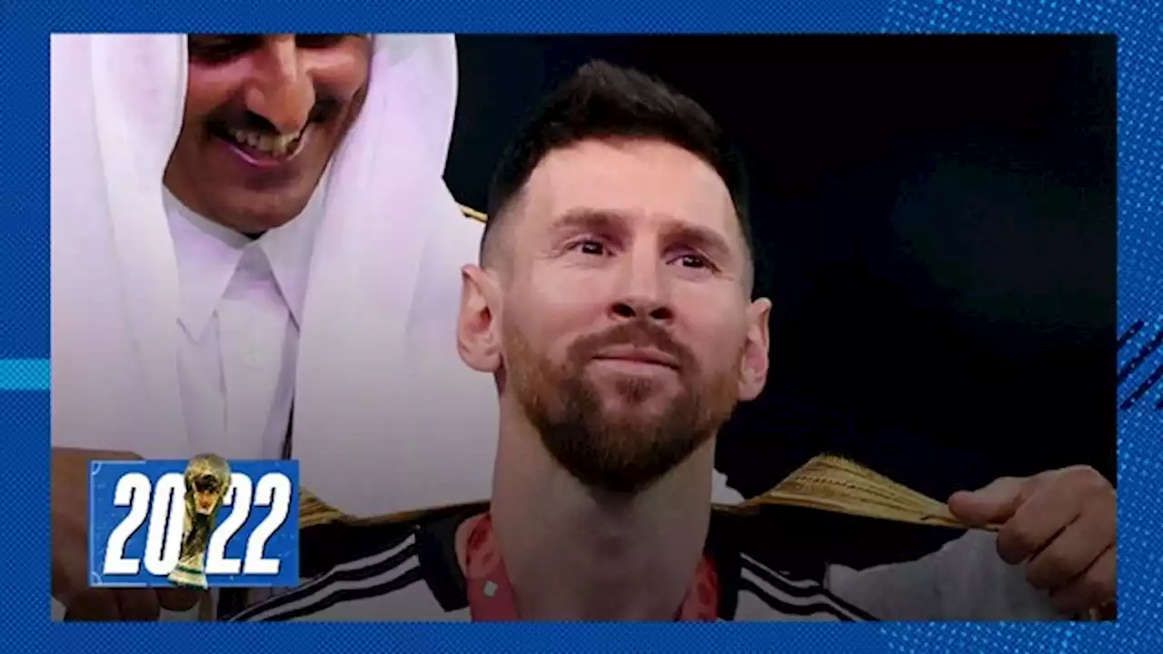 Besht, la capa que le pusieron a Messi para levantar la Copa del Mundo