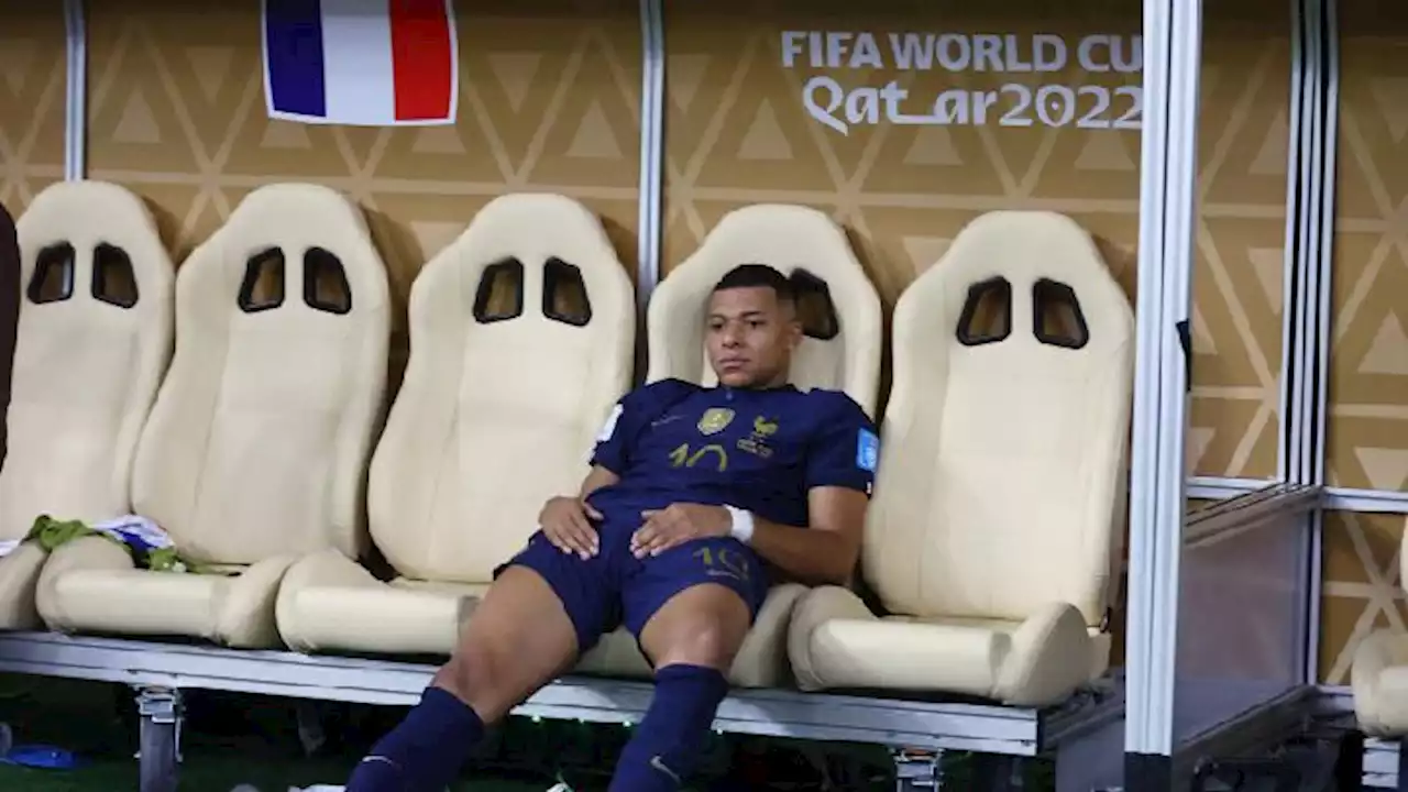 Raut Kecewa Kylian Mbappe saat Prancis Gagal Juara Piala Dunia