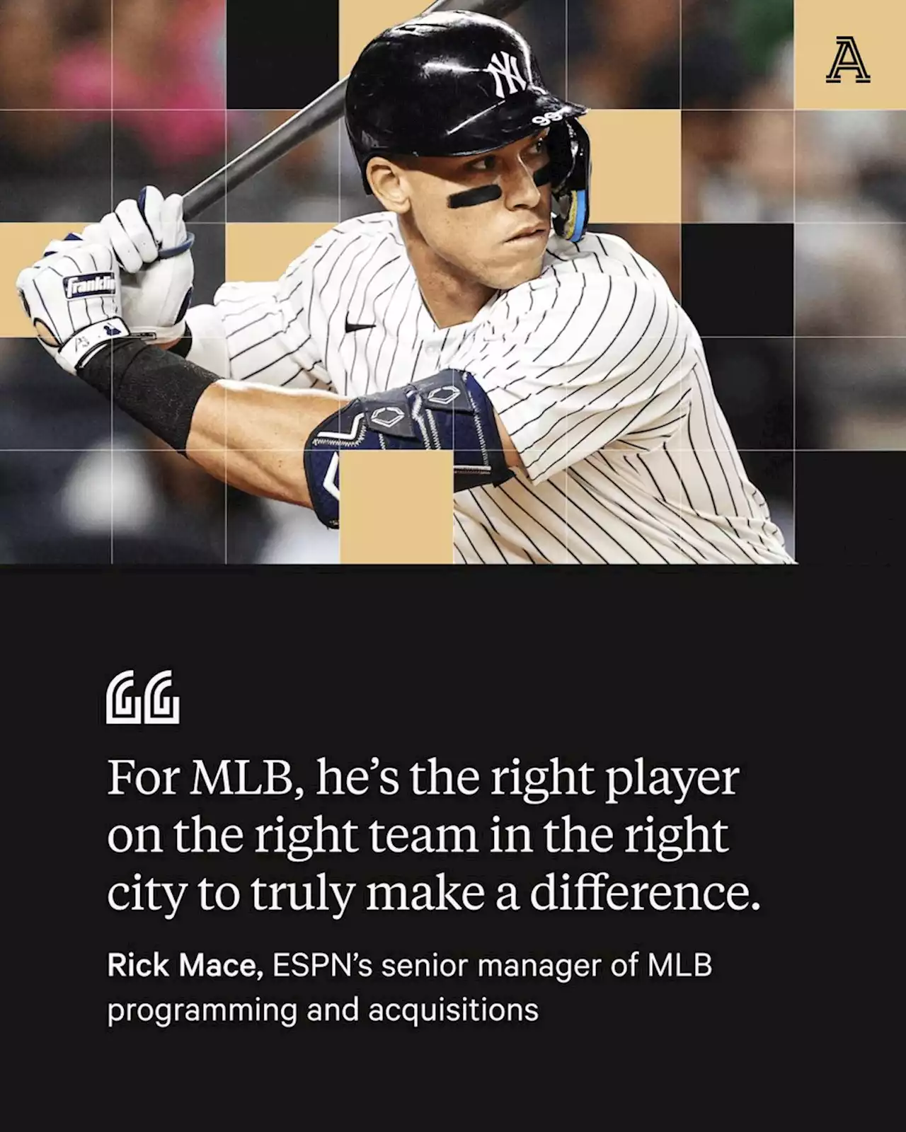 Aaron Judge: The Athletic's MLB Person of the Year