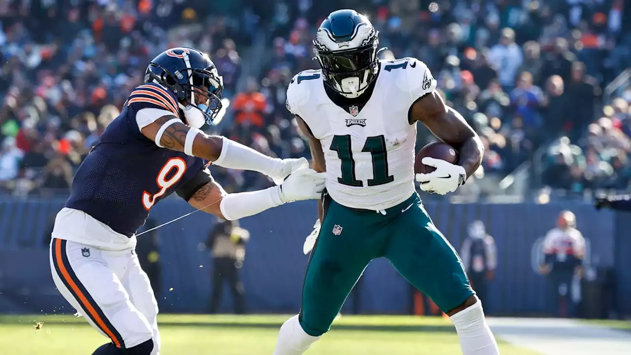 Philadelphia Eagles ice Chicago Bears after slow start behind A.J. Brown's career-high