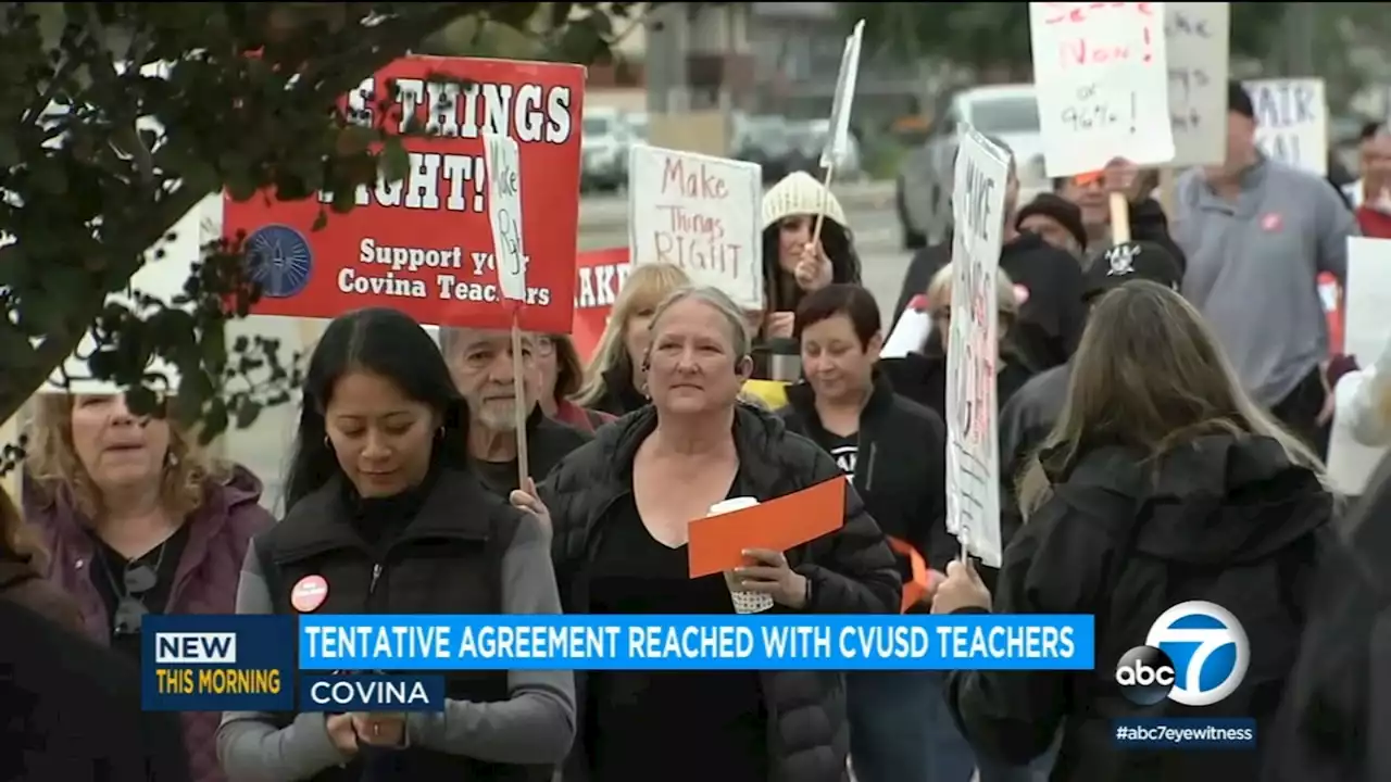 Strike averted: Covina Valley Unified School District and teachers reach tentative agreement