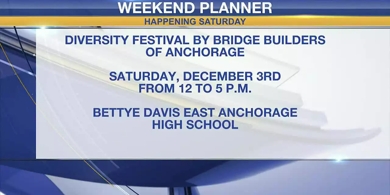 Bridge Builders of Anchorage hosting Diversity Festival Saturday