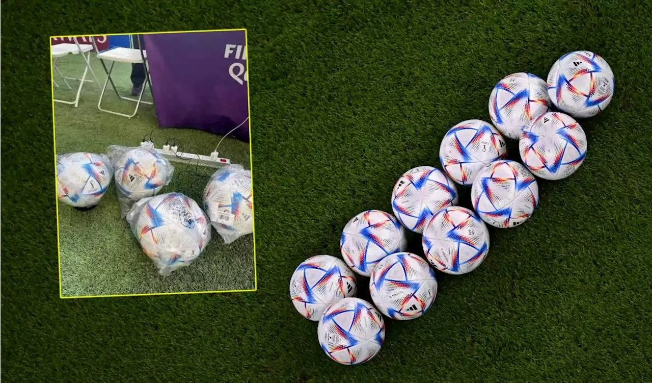 Ya no es un mito: Los balones del mundial los ponen a cargar y este es el motivo