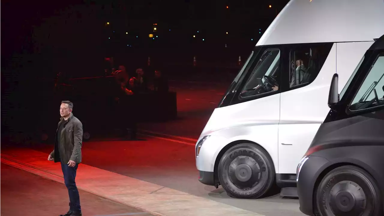 Elon Musk says Tesla has begun delivering first semi trucks, and Pepsi is the first customer