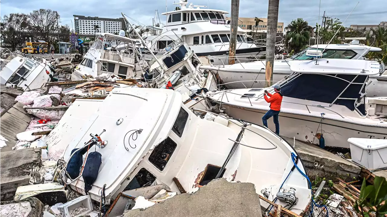 Hurricane Ian was the costliest disaster of 2022 for insured losses