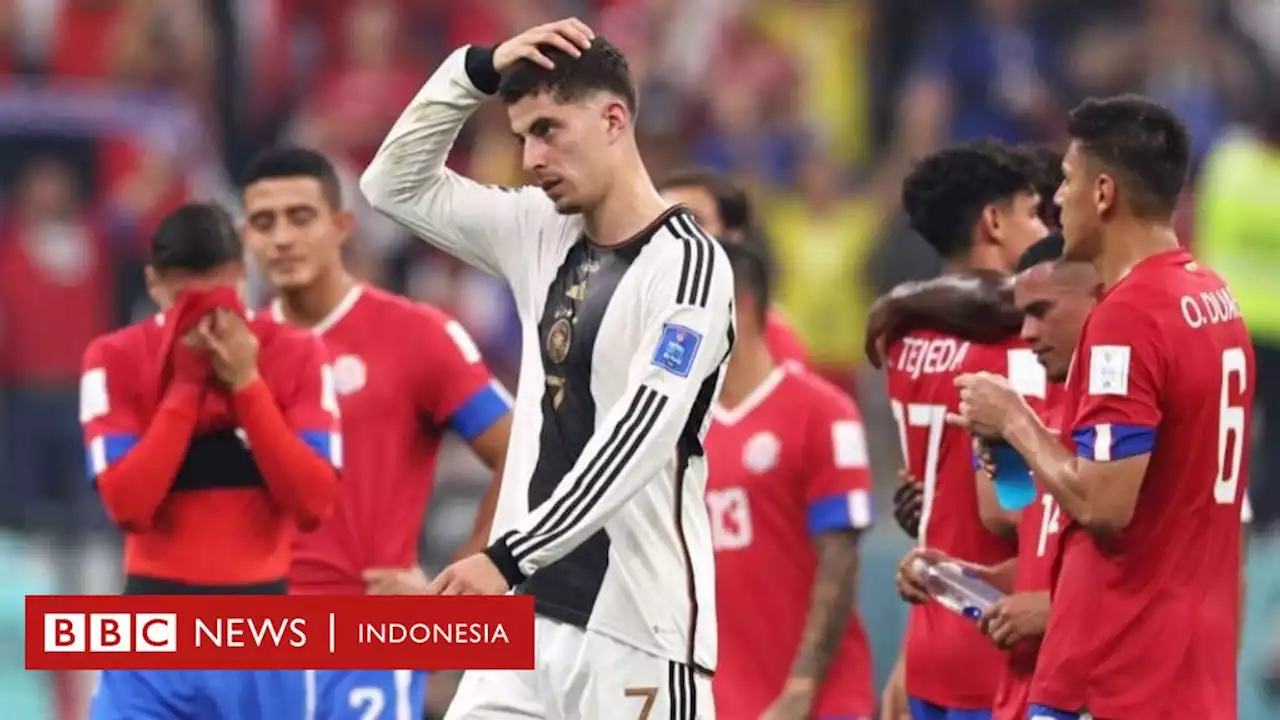 Jerman tersingkir, Jepang dan Spanyol lolos ke babak 16 besar - BBC News Indonesia