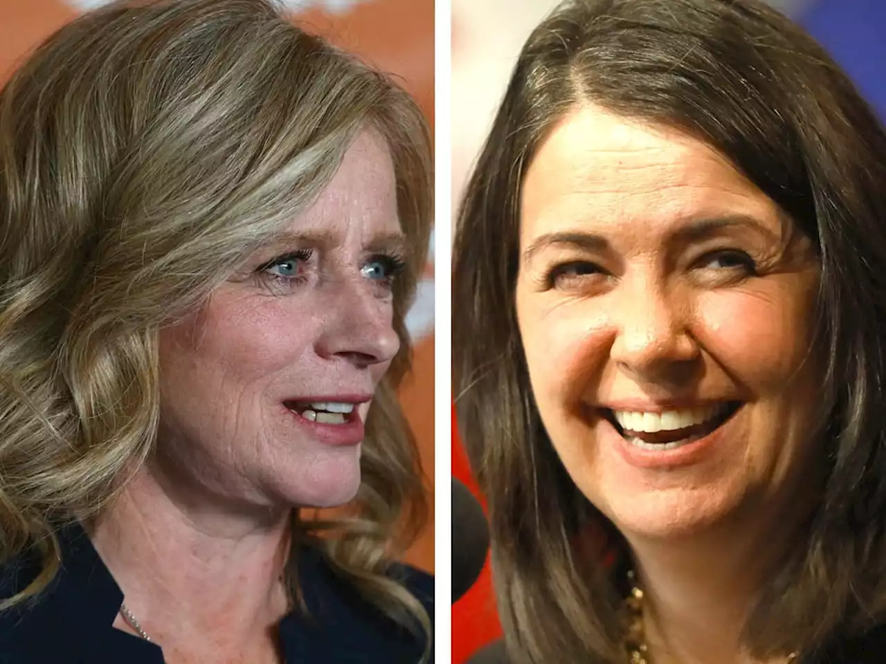 Bell: Danielle Smith talks, Rachel Notley mocks