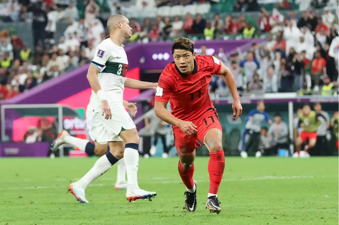 Late goal against Portugal puts South Korea into next round of World Cup