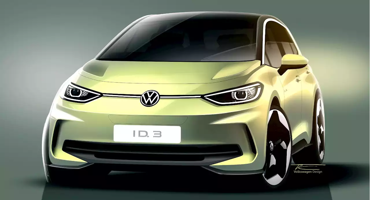 Facelifted VW ID.3 Teased, Coming In Spring 2023 With Improved Quality | Carscoops