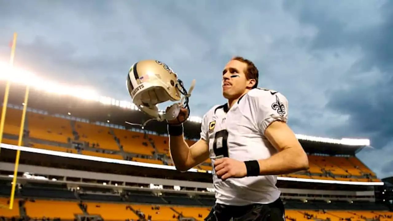 Drew Brees fakes lightning strike in promotional stunt for online sportsbook