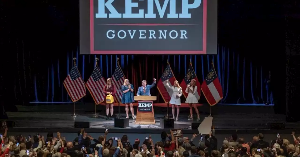 Brian Kemp had to beat Donald Trump and Stacey Abrams