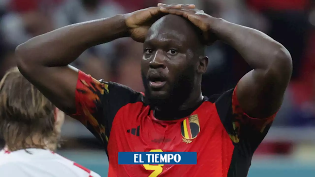 Catar 2022: Los cuatro goles que se ‘comio’ Lukaku, y dejaron a Bélgica fuera