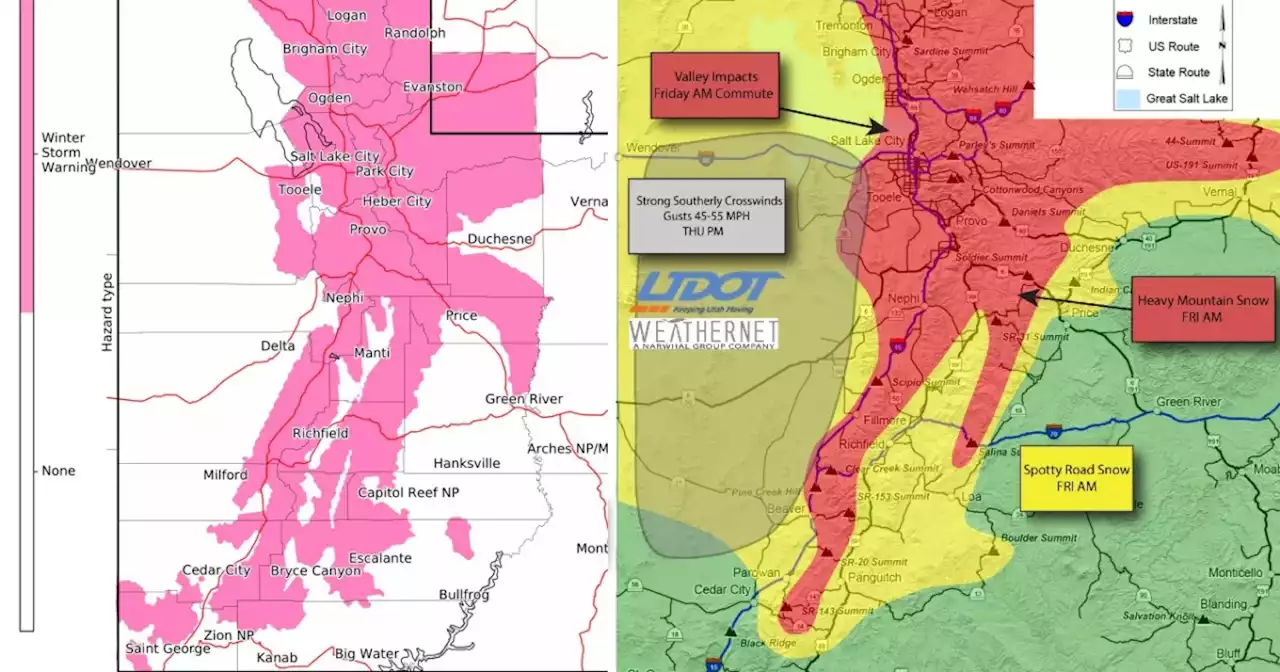 Overnight storm expected to set up messy Friday morning commute