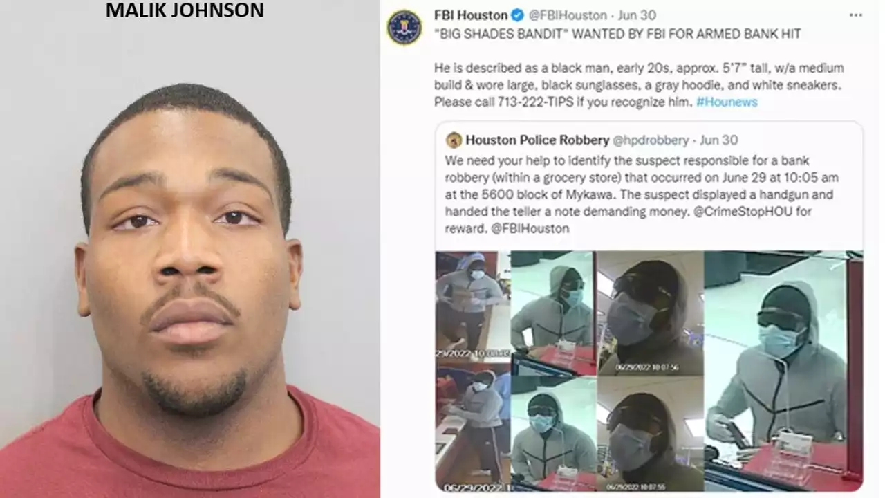 'Big Shades Bandit' arrested by FBI for multiple bank robberies in Houston