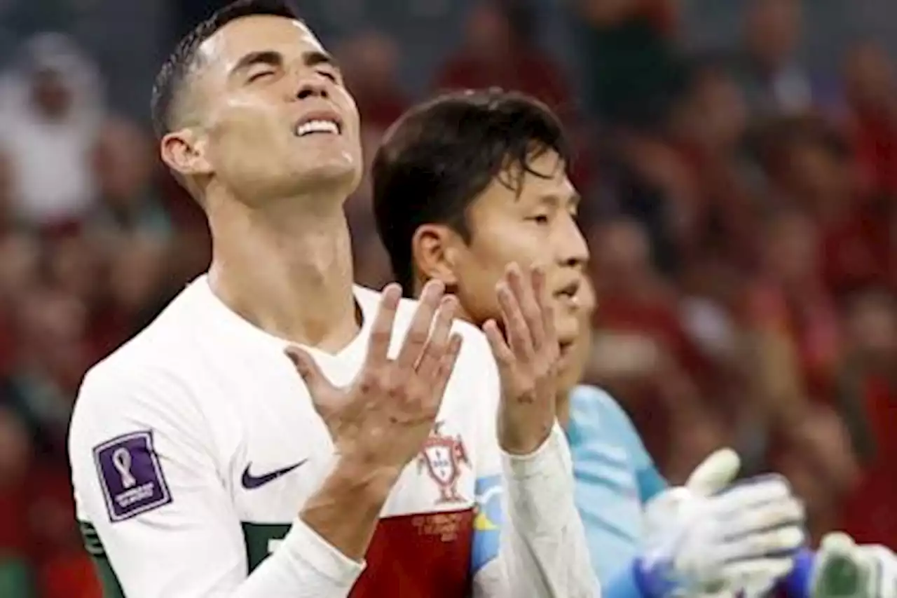 Enojo de Cristiano Ronaldo es viral en redes: ¿mandó a callar a su DT?