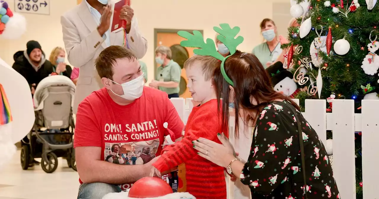 Glasgow Children's Hospital makes six-year-old awaiting heart transplant their Christmas star