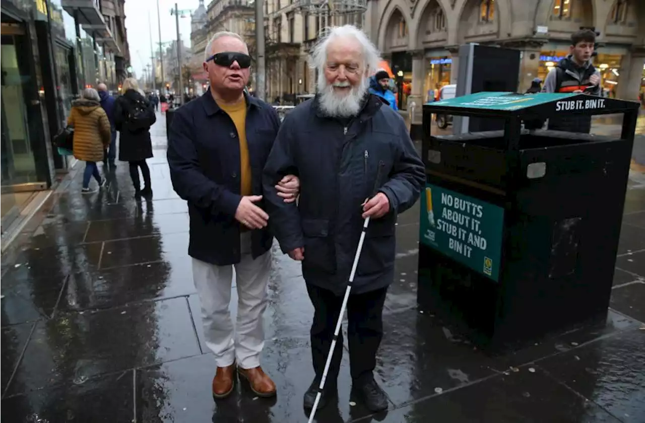 City centre is 'obstacle course' for people with sight loss with bikes and clutter